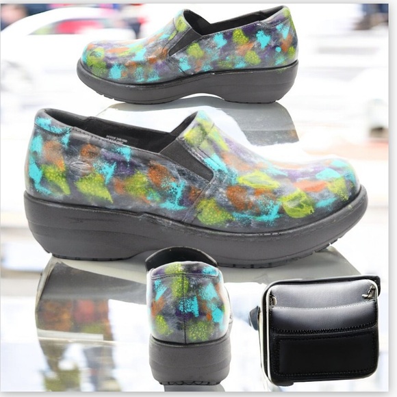 Abeo Bessie Multicolor Hand Painted Clog 8.5()7919 - Picture 3 of 3